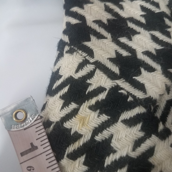 Vintage Michelle Stuart Houndstooth Wool Blazer Suit Jacket - Picture 5 of 15